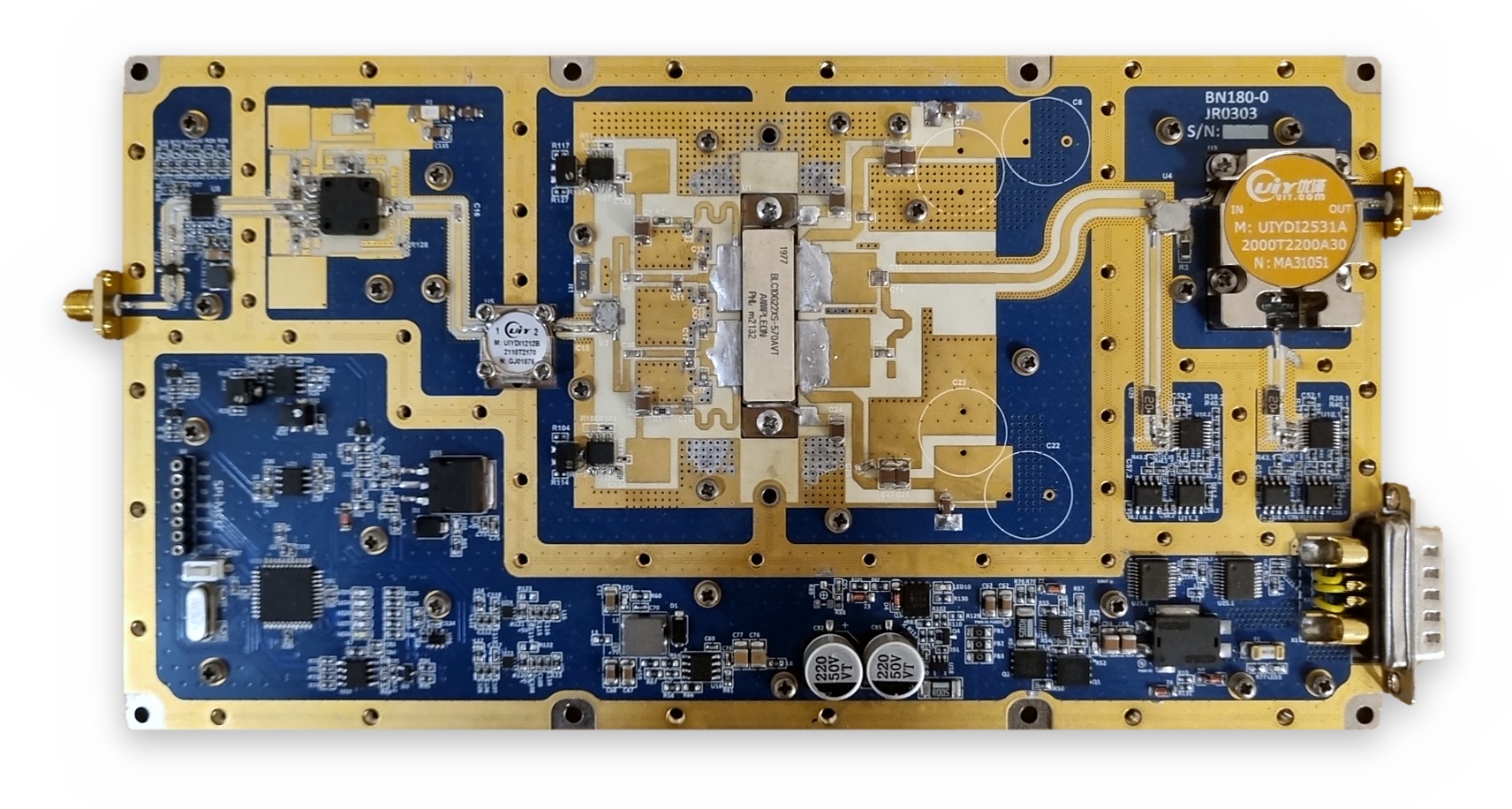 SL-SPA-2150-100 100 W Solid-State Power Amplifier, 2100–2200 MHz