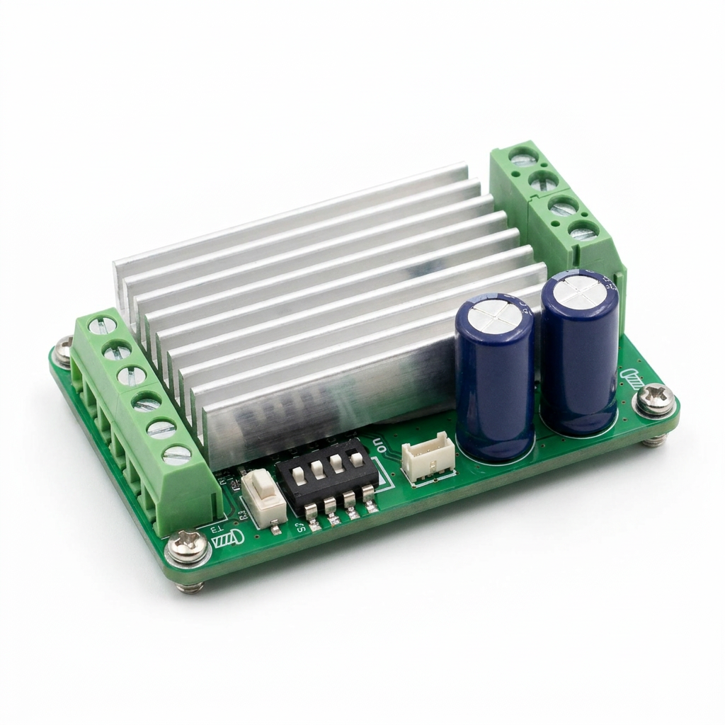 SL-DCM-42 brushed DC motor driver board, 3D view